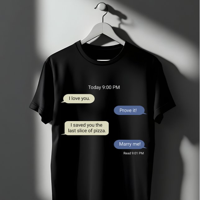 Camiseta Funny Pizza Love Chat Design  (Subido por el creador)