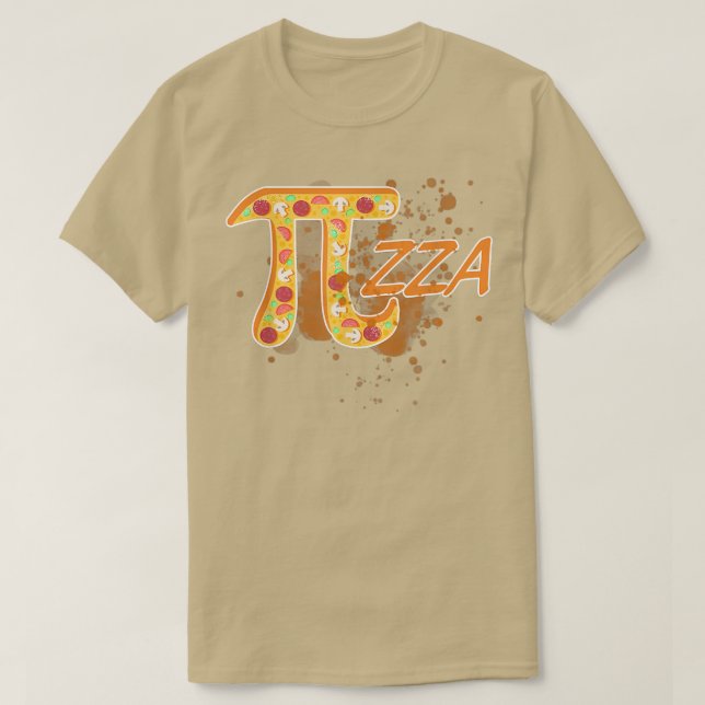 Camiseta Funny Pizza Lover 3  (Diseño del anverso)