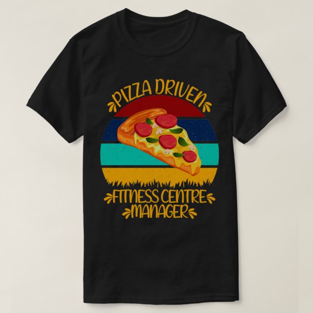 Camiseta Funny Pizza Qu (Diseño del anverso)