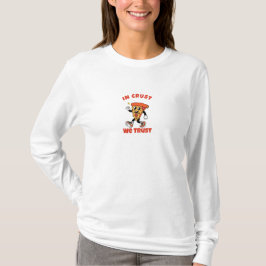Camiseta Funny Pizza Shirt – In Crust We Trust Graphic Tee
