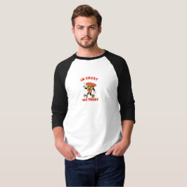 Camiseta Funny Pizza Shirt – In Crust We Trust Graphic Tee