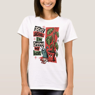 Camiseta Funny Plant Parent Urban Gardening Shirt