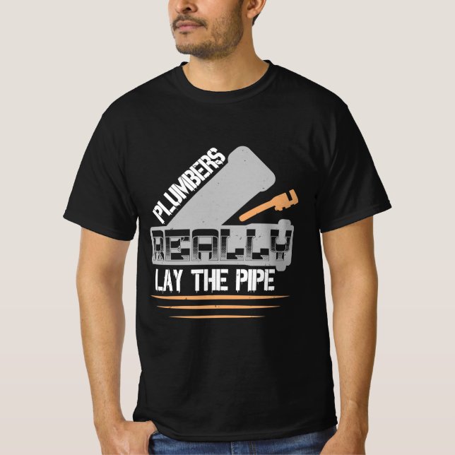 Camiseta Funny Plumber Plumbing Gift (Anverso)