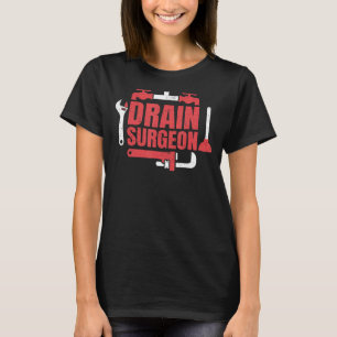 Camiseta Funny Plumbing Art Hombres Mujeres Master Plumbi