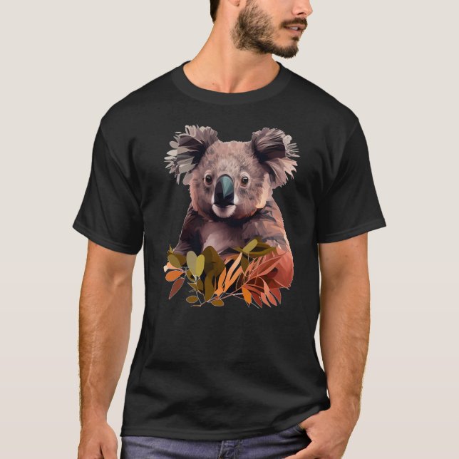 Camiseta Funny plump Koala Bear (Anverso)