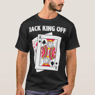 Camiseta Funny Poker Jack King Off Premium