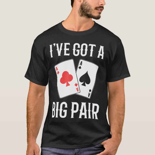 Camiseta Funny Poker Player (Anverso)
