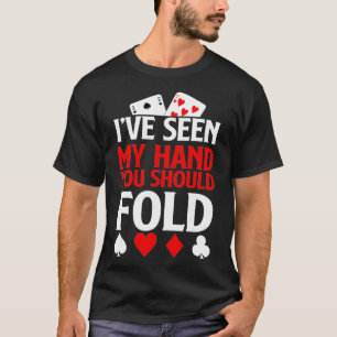 Camiseta Funny Poker Teas Holdem Lucky Poker