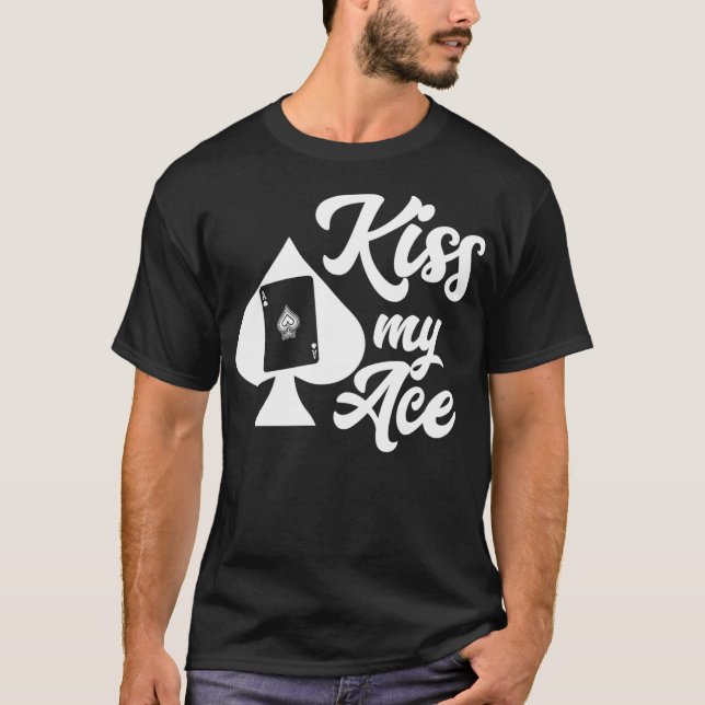 Camiseta Funny Poker Teas Holdem Lucky Poker _3 (Anverso)