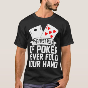 Camiseta Funny Poker  Teas Holdem Lucky Poker _6 