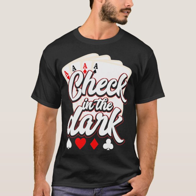 Camiseta Funny Poker Teas Holdem Lucky Poker _7 (Anverso)