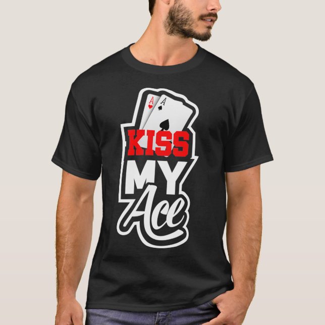 Camiseta Funny Poker Teas Holdem Poker Player  (Anverso)