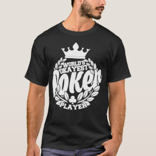 Camiseta Funny Poker Worlds Okayest Poker Player