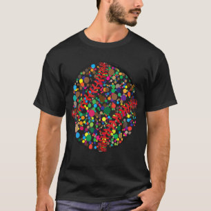 Camiseta Funny Polka Dot Béisbol Lover Player International