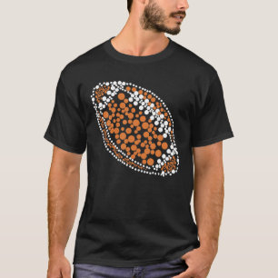 Camiseta Funny Polka Dot Football Lover Player Internationa