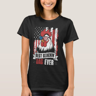 Camiseta Funny pollo papá papá papá granjero gallo Da Padre