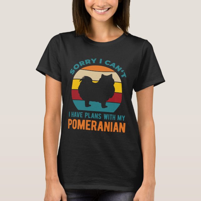 Camiseta Funny Pomeranian (Anverso)