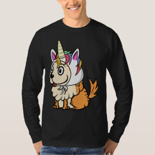 Camiseta Funny Pomeranian Unicorn Hat