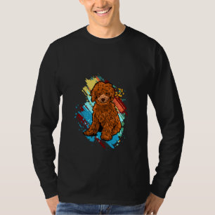 Camiseta Funny Poodle Puppies Pullover