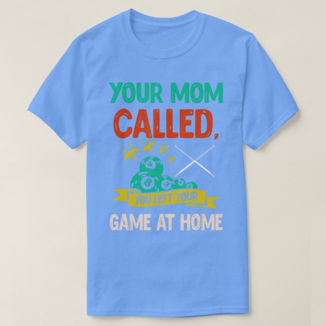 Camiseta Funny Pool Player Billard 8Ball 4 (Diseño del anverso)