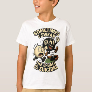Camiseta Funny Pool Player Dad Chistes Regalos Suicida 8 ll