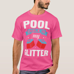 Camiseta Funny Pool Player Para Billiards Cue Chalk