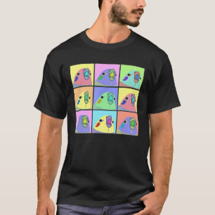 Camiseta Funny Pop Art Cockatiel Birb Memes Mascota Birb Cu