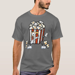 Camiseta Funny popcorn movie theater family movie night fil