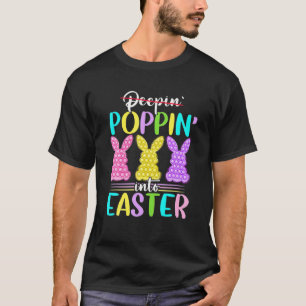 Camiseta Funny Poppin En El Fidget De Los Chicas De Pascua