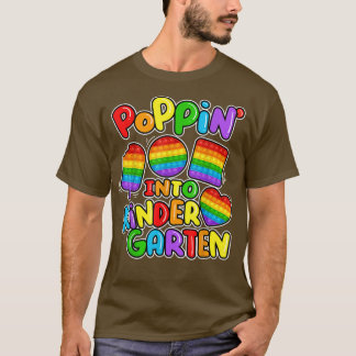 Camiseta Funny Poppin En KinderGarten Guay Forma simple P