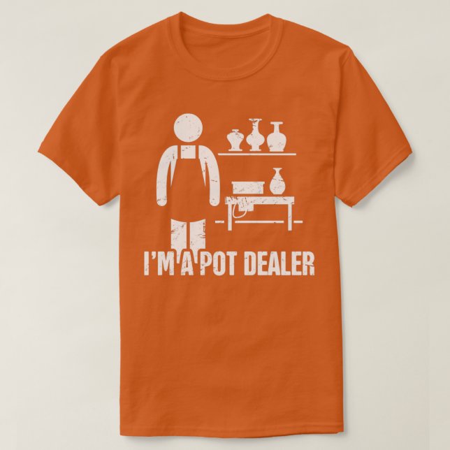Camiseta Funny Pottery Dealer (Diseño del anverso)