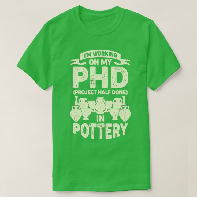 Camiseta Funny Pottery Maker Hob (Diseño del anverso)