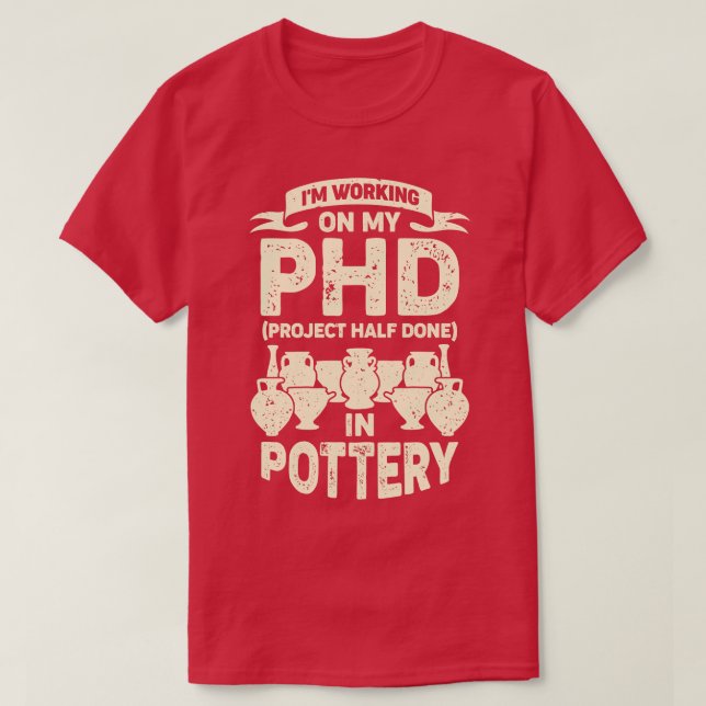 Camiseta Funny Pottery Maker Hob (Diseño del anverso)