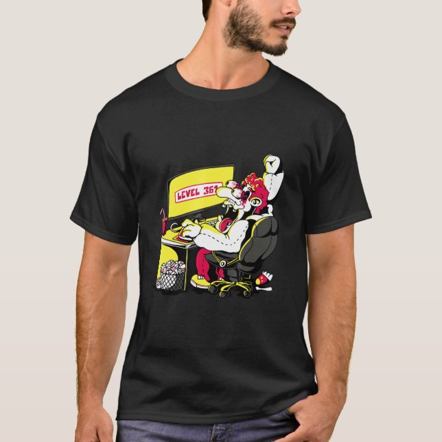 Camiseta Funny Pro Gamer Al Siguiente Nivel Para Los Amante (Anverso)