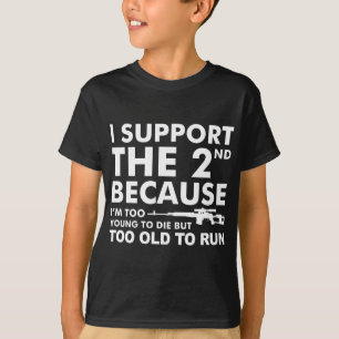 Camiseta Funny Pro Segunda Enmienda Gun Lover Gift Support