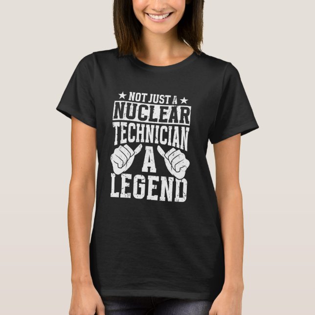 Camiseta Funny Profesora Cita a Técnico Nuclear (Anverso)