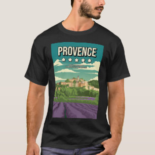 Camiseta Funny Provence France 5 Star Review afiche de viaj
