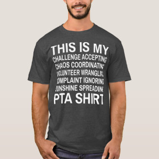 Camiseta Funny PTA Cita a voluntarios de escuela