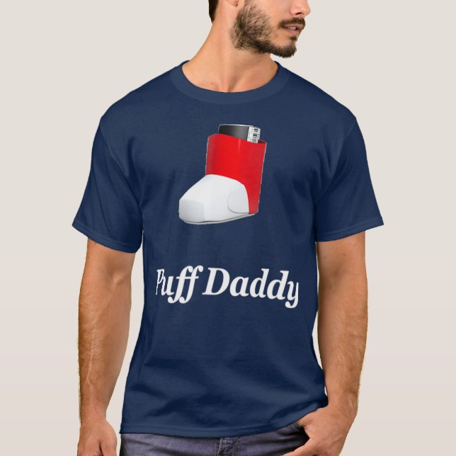 Camiseta Funny Puff Daddy Asthma (Anverso)