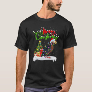 Camiseta Funny Puffin Bird Lover Xmas Lighting Puffin Chris