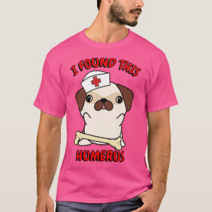 Camiseta Funny Pug Dice Un Chiste Pervertido
