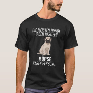 Camiseta Funny Pug Personnel Dog Gig Pug Dog