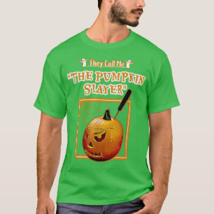 Camiseta Funny Pumpkin Carving They Call Me The Pumpkin Sla