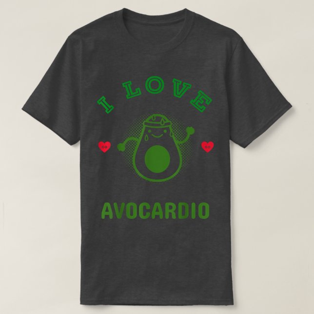 Camiseta Funny Pun Workout Aguacate Keto Vegan G Basado En  (Diseño del anverso)