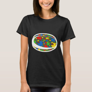 Camiseta Funny Puzzle Rugby Autism Awareness Sport