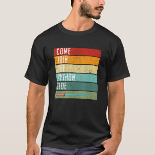 Camiseta Funny Python Programmer Coding Engineer Computador