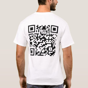 Camiseta Funny QR presidente Trump 45/47 código de baile de