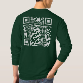 Camiseta Funny QR presidente Trump 45/47 código de baile de