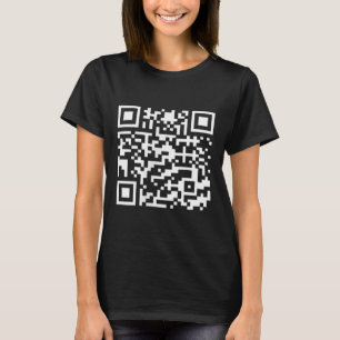 Camiseta Funny Qr presidente Trump código de baile _1