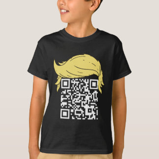Camiseta Funny Qr presidente Trump, código de baile 2